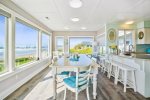 Dinning Room at the Schilling Beach House